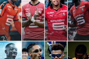 雷恩元素闪耀金球颁奖：登贝莱、拉菲尼亚、杜埃等均早期效力该队