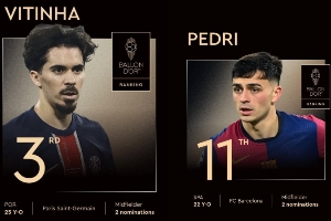 世一中对决⚔️佩德里79分钟9次成功对抗，维蒂尼亚打满全场4抢断