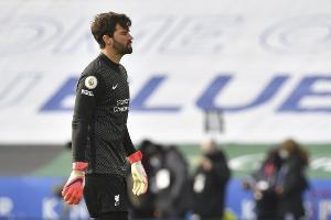 DO：阿利森预计伤缺六周，将无缘出战切尔西、曼联、皇马及曼城