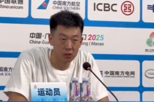 王少杰：尽管比赛失利 但对我们是一个好的学习和总结的机会