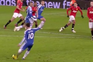 经典画面！斯坦福桥惊天一扑！德赫亚扑出马塔死角任意球！